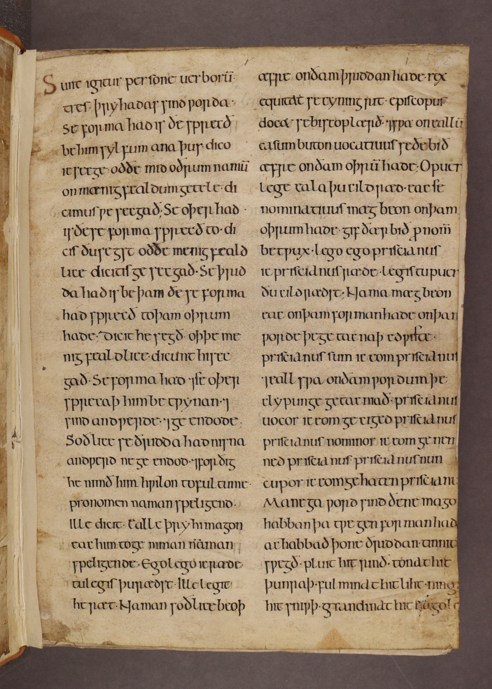 Folio i  recto